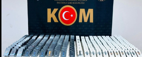 Edirne'deki 500 Elektronik Sigara Ele Geçirildi
