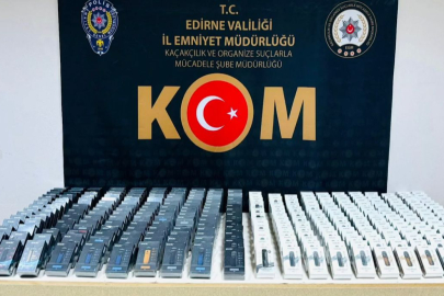 Edirne'deki 500 Elektronik Sigara Ele Geçirildi