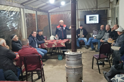 Musabeyli Köyünde Üreticilere Gece Eğitimi Verildi