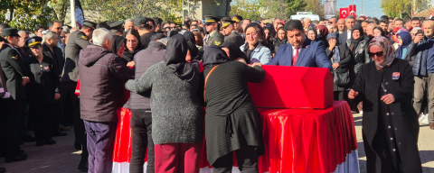 Şehit Hava Astsubay İlker Aykut'un Cenazesi Tekirdağ'a Getirildi