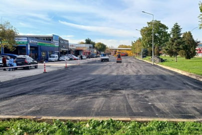 Sıcak Asfalt Çalışmaları Küçük Sanayi Sitesi’nde Tamamlandı