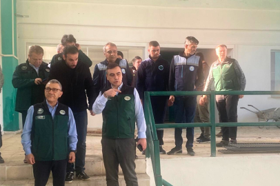 DSİ Heyeti, Çakmak Barajı P2B Pompa İstasyonunu İnceledi