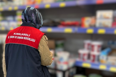 Kırklareli'nde Gıda İşletmeleri Denetlendi