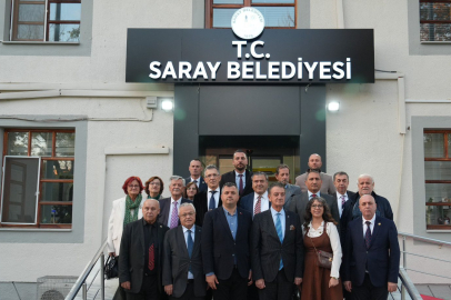 Saray Belediyesi, Atatürkçü Düşünce Derneği Heyetini Ağırladı