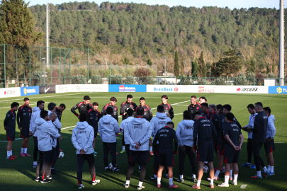 A Milli Futbol Takımı, İspanya Maçı Hazırlıklarına Başladı