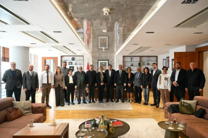 İbrahim Can Ergun’den Başkan Muharrem Erkek’e Ziyaret