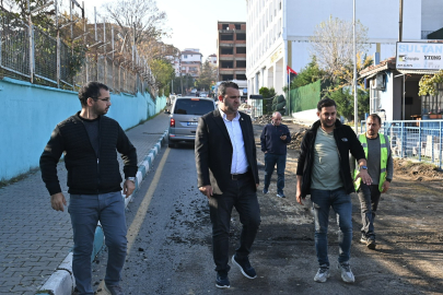 Süleymanpaşa’da Sancar Sokak’ta Asfalt Hazırlıkları Başladı