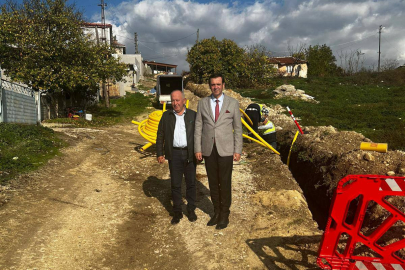 Vize’de Doğal Gaz Altyapı Çalışmaları Sürüyor