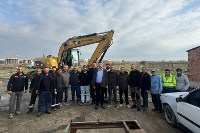 Saray’da Sanayi Sitesinde Yol Düzenleme Çalışmaları Başladı