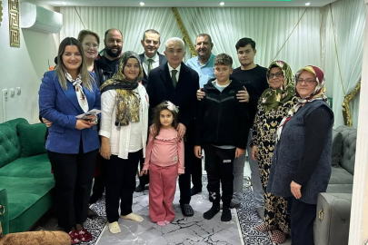 Kırklareli Valisi Uğur Turan’dan Usul Ailesine Ziyaret