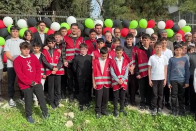 Tekirdağ'da Türkiye ve Gazze'deki Şehitler Adına Fidan Dikildi