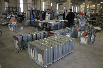 Tekirdağ'da Üretilen Havalandırma Sistemi Ekipmanları 20 Ülkeye İhraç Ediliyor