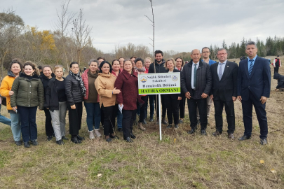 ‎TÜ'de Hemşirelik Öğrencilerinden 150 Fidan