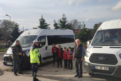 Uzunköprü'de Okul Servisleri Denetlendi