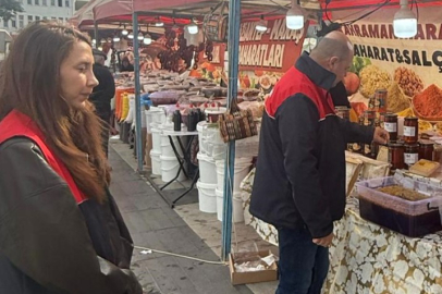 Vize’de Yöresel Ürün Pazarında Sıkı Denetim