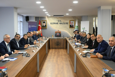 Edirne’de “Yerel Kalkınma Hamlesi” Değerlendirme Toplantısı Gerçekleştirildi
