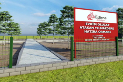 Evrim Oluçay ve Atakan Yılmazdere Hatıra Ormanı Kuruluyor