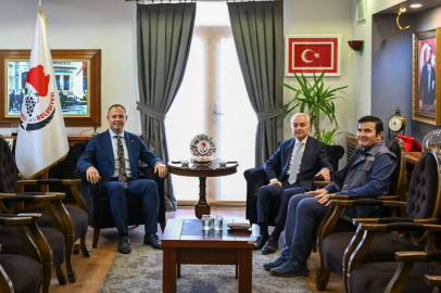 Vali Uğur Turan’dan Belediye Başkanı Derya Bulut’a Ziyaret