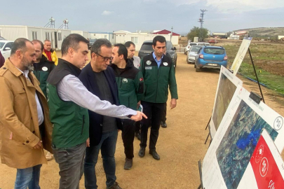 Çömlekköy Barajı’nda DSİ Heyetinden İnceleme