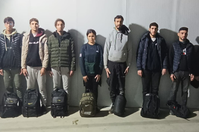 Edirne'de 9 Düzensiz Göçmen Yakalandı