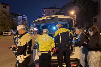 Edirne'de Polis Ekiplerinden Sıkı Denetim