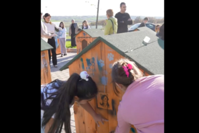 Kapaklı’da Miniklerden Sokak Hayvanları İçin Renkli Destek