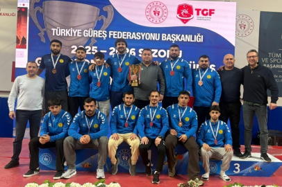 Trakya Birlik Spor Kulübü Güreşte Türkiye 3.’sü Oldu