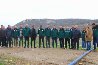 Tunca Regülatörü İnşaatında DSİ Heyeti İnceleme Yaptı