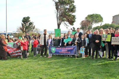 Gelibolu'da 300 Zeytin Fidanı Toprakla Buluştu