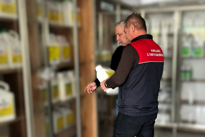 Kırklareli’nde Bitki Koruma Bayilerine Denetim ve Bilgilendirme Çalışmaları