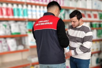 Kırklareli’nde Gübre Bayilerine Düzenli Denetim