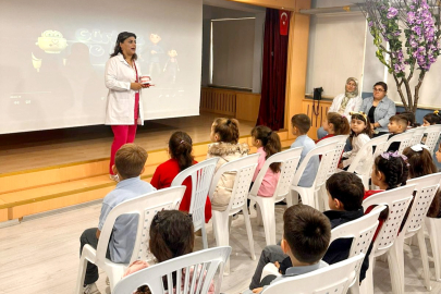Gelibolu'da Öğrencilere Ağız ve Diş Sağlığı Eğitimi Verildi