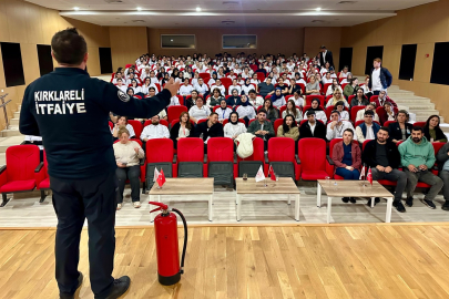 Hastanede Yangın Tatbikatı ve Eğitim