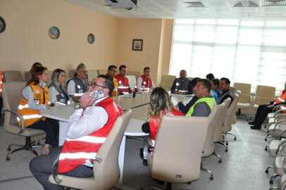 Çanakkale'de Kimyasal Kaza Tatbikatı Yapıldı