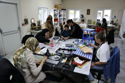 Kapaklı’da Kadınlara Yönelik Üretim Kursları Devam Ediyor