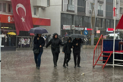 Havsa’da Beklenen Yağış Başladı