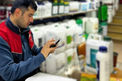 Kırklareli’nde Bitki Koruma Ürünleri Bayilerine Denetim