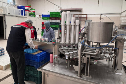 Tekirdağ’da Süt İşleme Tesisi Ziyareti