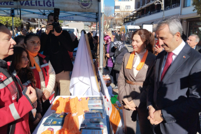 Edirne’de Kadına Karşı Şiddetle Mücadele Standı