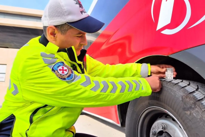 Tekirdağ'da Kış Lastiği Denetimleri