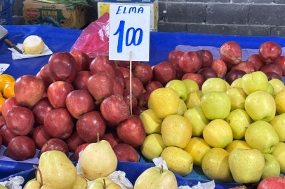Çarşamba Pazarı’nda Elmanın Tadı Kaçtı