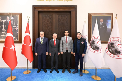 Vali Turan, Mülkiye Başmüfettişlerini Makamında Ağırladı