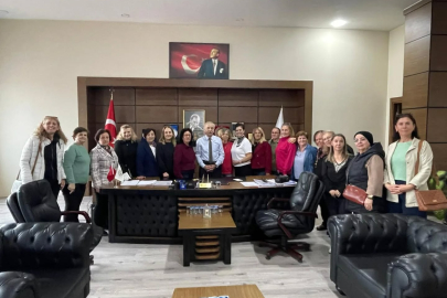 CHP Keşan Kadın Kolları’ndan Başkan Özcan’a Ziyaret