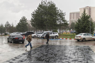 Edirne’de Yağış Etkili Oldu