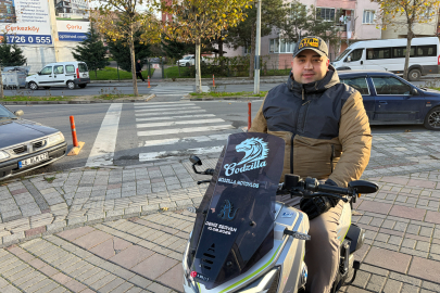 Motosikletli, Viral Olan Yol Verme Anını Anlattı
