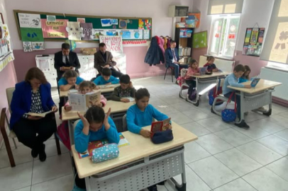 Pınarhisar’da “Bir Kitap Bir Dünya” Projesi Kapsamında Okuma Saati Etkinliği