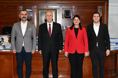 Başkan Gencan’dan Mansur Yavaş Ziyareti