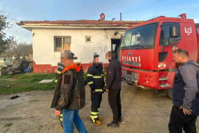 Kırklareli'nde Eski Eşinin Evini Yaktığı İddia Edilen Zanlı Tutuklandı