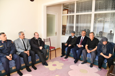 Tekirdağ Valisi Soytürk Şehit Ailesini Ziyaret Etti