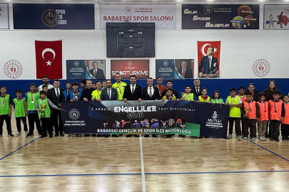 Babaeski’de Dünya Engelliler Günü Futsal Turnuvası Ödül Töreni Gerçekleştirildi